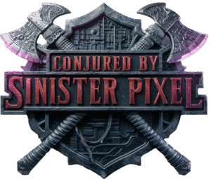 Conjured by Sinister Pixel Shield and Axes