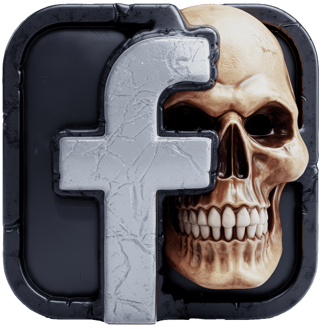 Facebook Skull