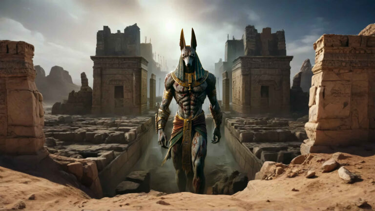 Anubis Playmat