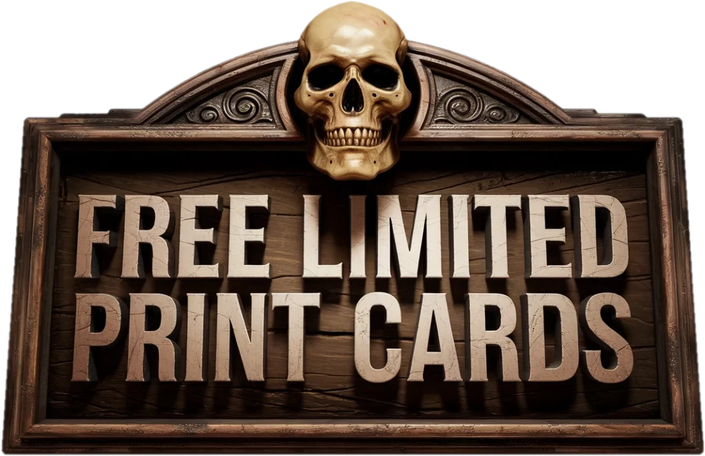 Limited Print Cardsa