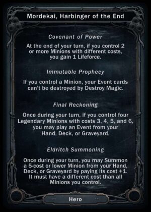 Mordekai Hero Deck - Image 2