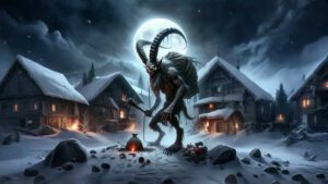 Krampus Playmat