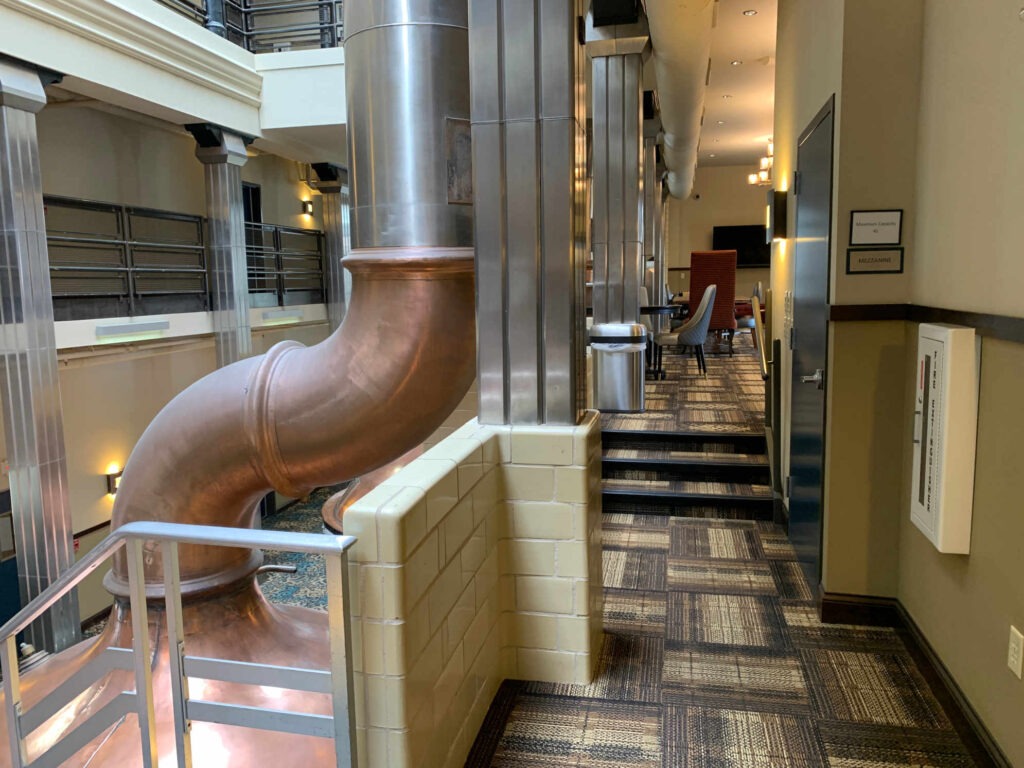 Walkway to Mezzanine