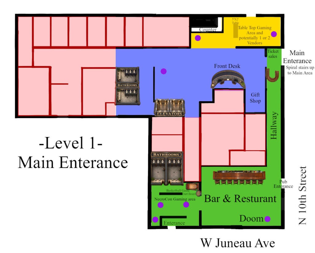 first floor NecroCon