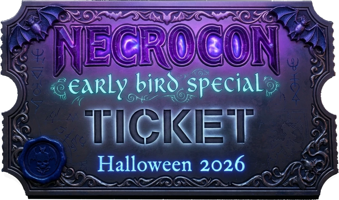 NecroCon 2026 Ticket (Early Bird Save $10)